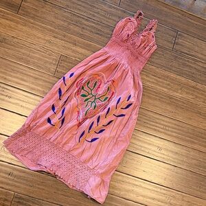 Embroidered Women's Dress